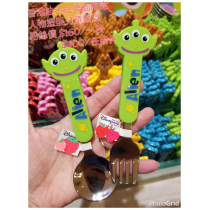 香港迪士尼樂園限定 三眼怪 人物造型兒童餐具