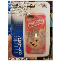 香港迪士尼樂園限定 Shelliemy 圖案印案皮革手機殼 (iphone 6s.7,8 合用)