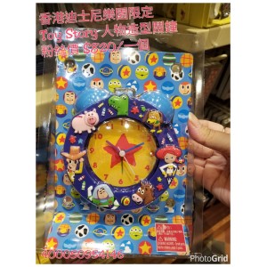 香港迪士尼樂園限定  Toy Story 人物造型鬧鐘