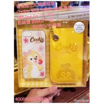 香港迪士尼樂園限定 Cookie 造型手機殼+機套 套殼 (iphone 6s / 7 / 8)