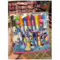 香港迪士尼樂園限定 Duffy 公主系列顏色筆九入組