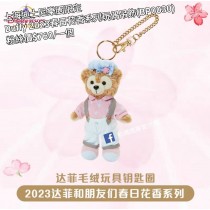 上海迪士尼樂園限定 Duffy 2023春日花香系列玩偶吊飾 (BP0030)