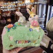 上海迪士尼樂園限定 賓尼兔 桑普兔立體造型盒裝紙巾套 (BP0030)